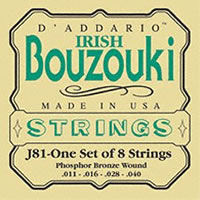 D'addario J81 Irish Bouzouki Strings