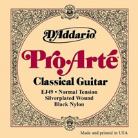 D'addario EJ49 Pro Arte Black Nylon Strings
