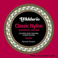 D'addario EJ27N Nylon Strings